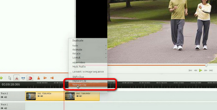 Remove Clip Options