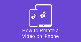 Rotate Videos on iPhone