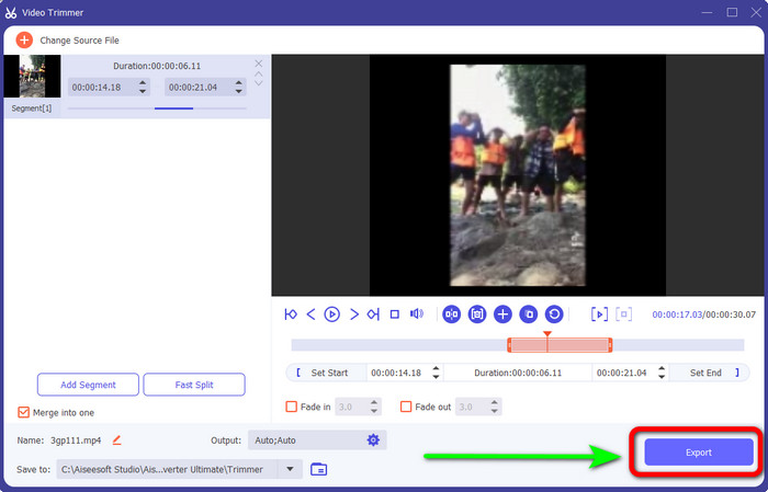Save To Device Export