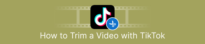 TikTok でビデオをトリミングする