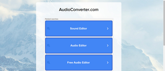 Audioconvertor online