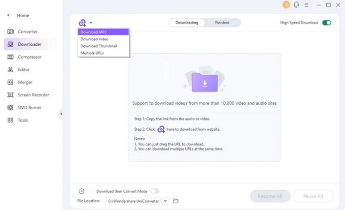 Uniconverter Mp3 Converter