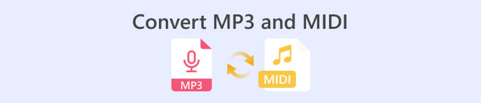 Muunna MP3- ja MIDI-tiedostoja