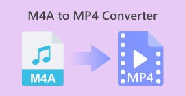 Convertidor M4A a MP4 s