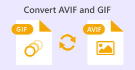 تبدیل AVIF و GIF