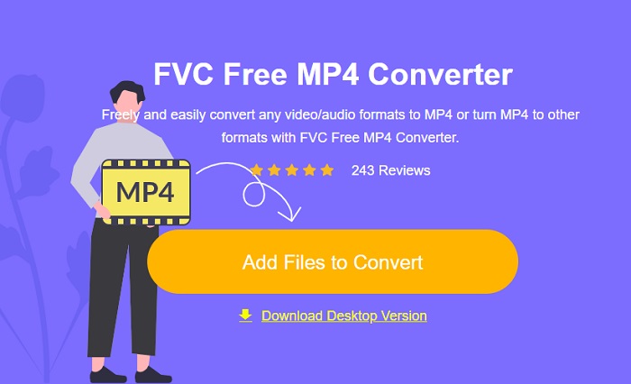 Interfaccia convertitore MP4 gratuita