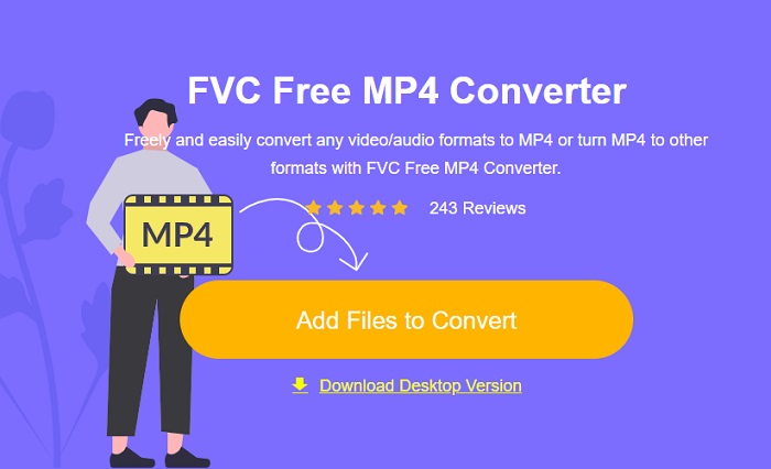 Gratis MP4 Converter Interface