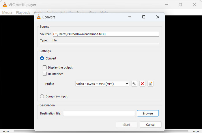 VLC 変換