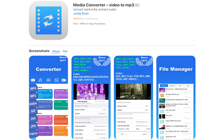 Media Converter -sovellus