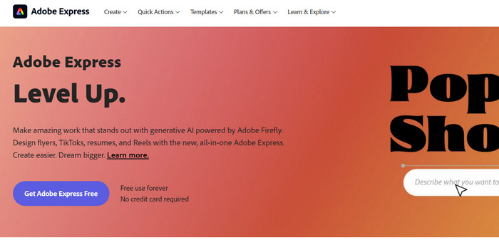 Adobe Ekspres
