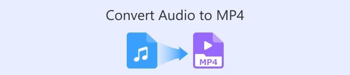 Converti audio in MP4