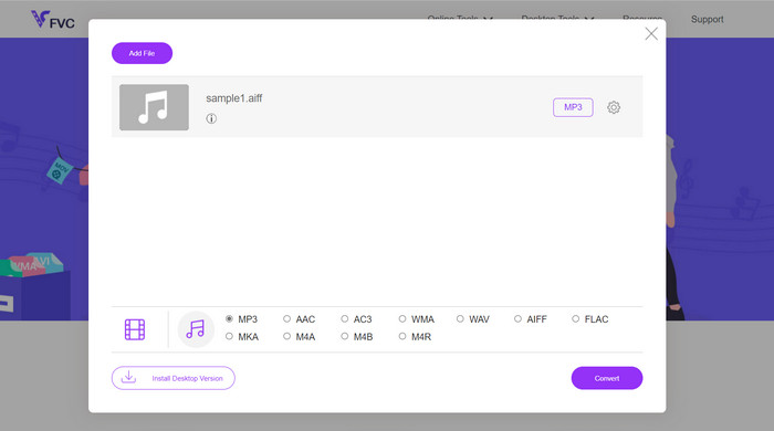 無料のMP3コンバーターオンライン