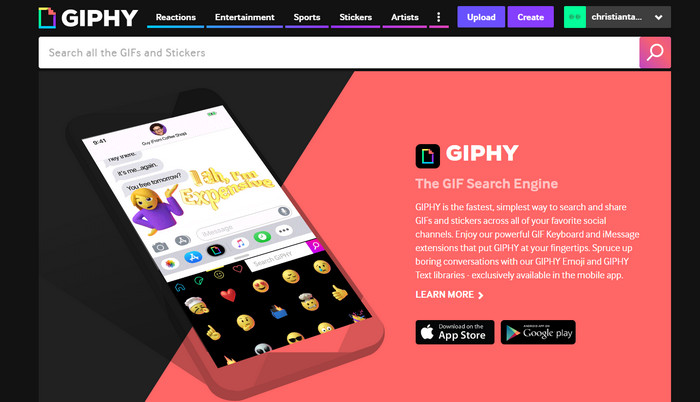Ponsel GIPHY
