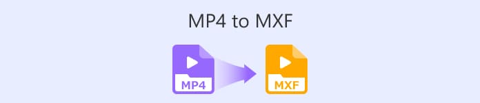 MP4:stä MXF:ään