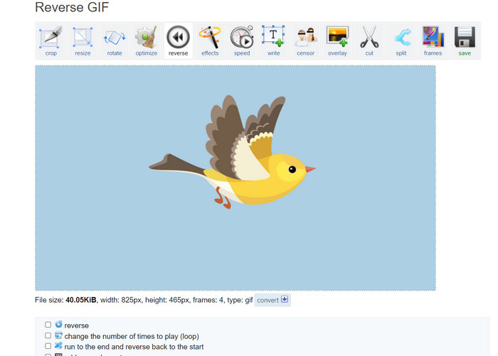 Reverse GIF