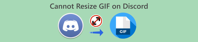 Não é possível redimensionar o GIF do Discord