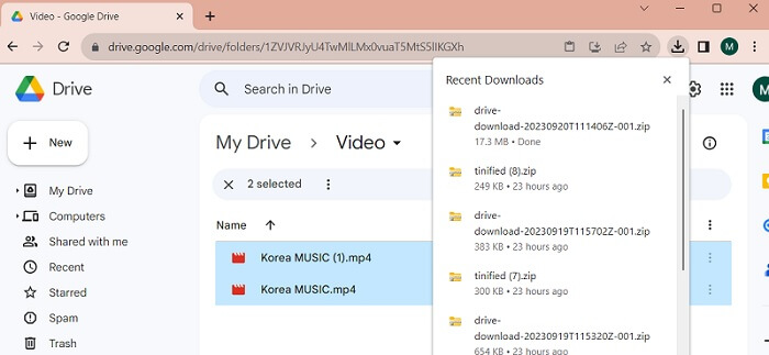 Hvordan komprimere video på Google Drive