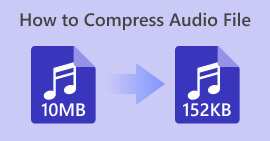 Bagaimana untuk Memampatkan Fail Audio