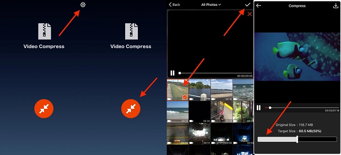 Cómo comprimir vídeo usando Video Compress