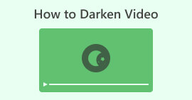 Como escurecer vídeos