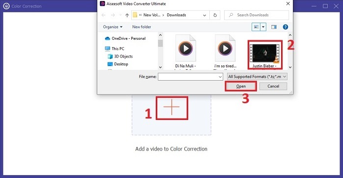 Importera videofilmer