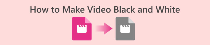 Gör video svartvitt