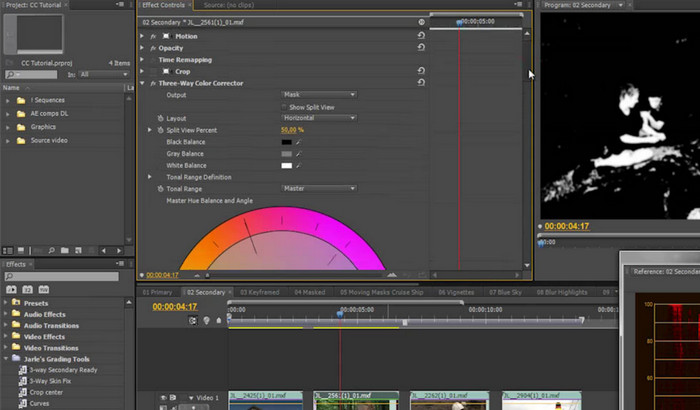 Outil Premiere Pro