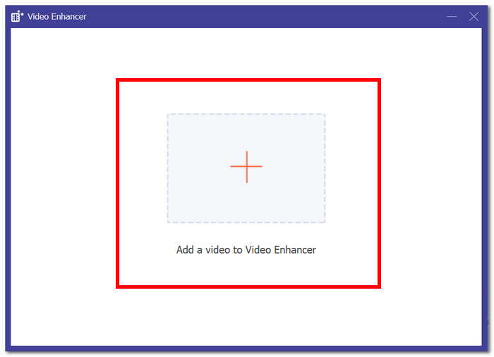 Add Video to Video Enhancer