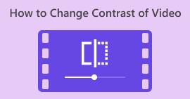 Kuinka muuttaa videon kontrastia