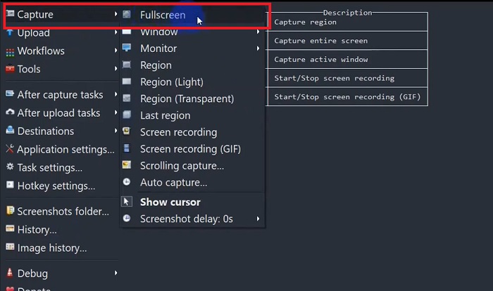 ShareX Record Settings