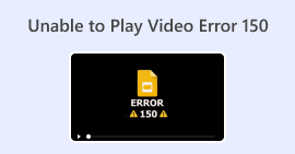 Unable to Play Video Error 150