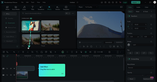 Wondershare Filmora Tambahkan Efek