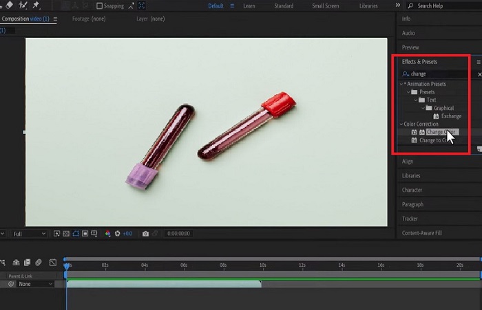Edit Warna After Effects