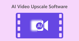 AI Video Upscale szoftver