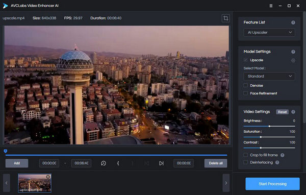 AVC Labs Video Enhancer AI kép