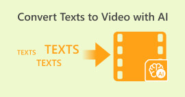 Conversia textelor în video