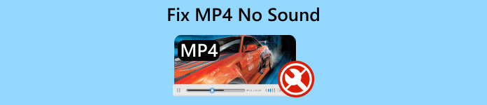 Correggi MP4 senza audio