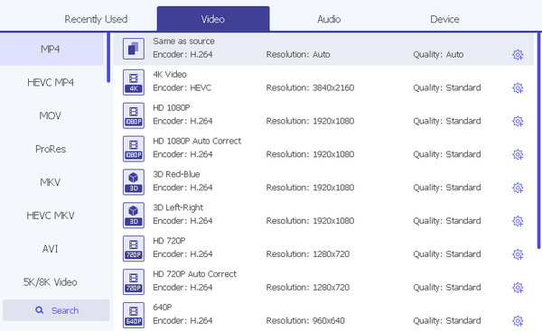 Selección definitiva de FVC Video Converter