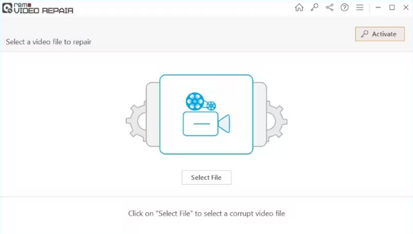 Remo Riparazione video Seleziona file