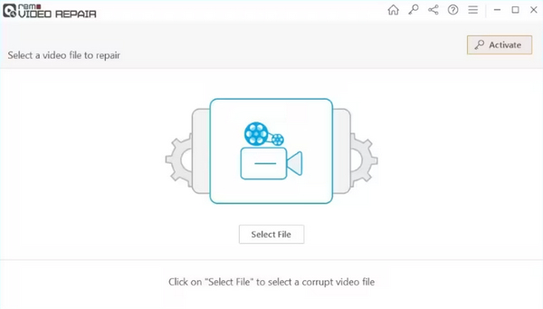 Remo Video Repair Válassza ki a fájlt