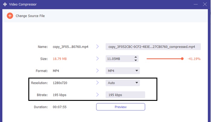 ビットレートビデオコンバーターをオフラインで編集