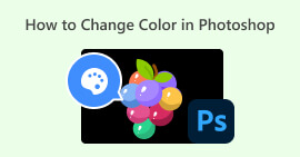 Bagaimana untuk menukar warna dalam Photoshop