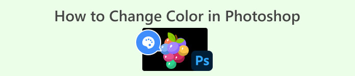 Com canviar el color a Photoshop