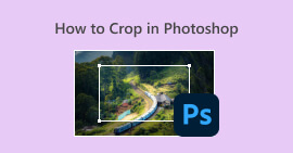 Bagaimana untuk memangkas dalam Photoshop