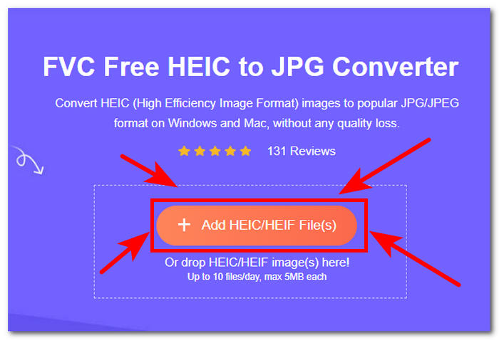 HEIC-bestand toevoegen