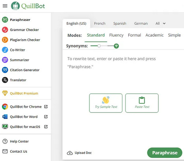 Nhà văn AI xuất sắc nhất Quillbot