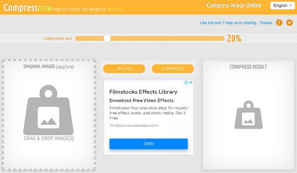 Compress Now Image Feature