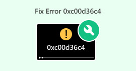 Fix Error 0XC00D36C4