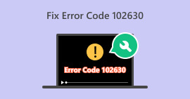 Reparar el código de error 102630