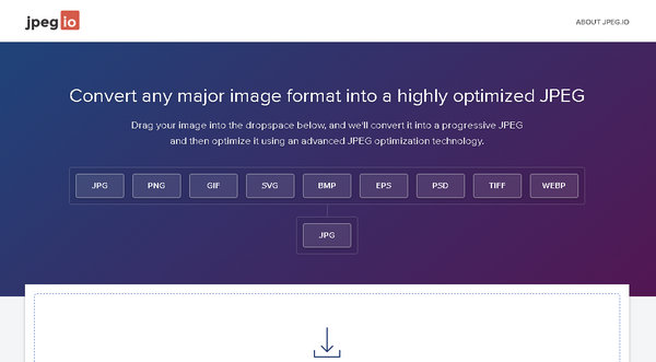 ویژگی تصویر JPEG.io